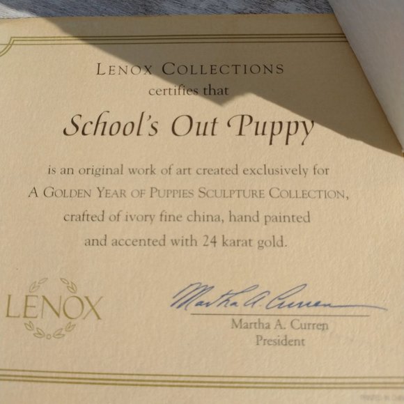 Lenox School's Out Puppy - Picture 8 of 9